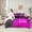 Fuchsia, variant on Feelyou Gaming Controller Kids Bedding Comforter Set 7pcs, Grey Abstract King Bedding Sets, Cartoon Video Game Lover Reversible Bed Sheets, Microfiber Bedroom Decor