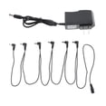 thumbnail image 4 of Cable de alimentación de efectos de guitarra perfecl negro de 1 a 6 vías para guitarra eléctrica, 4 of 8