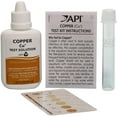 thumbnail image 3 of API Copper Cu+ Test Kit Monitor Copper when Medicating in Freshwater and Saltwater Aquariums [Aquarium Water Test Kits, Aquarium Supplies] 1 count, 3 of 7