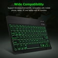 thumbnail image 4 of Clavier, 10 Pouces Compatible Bt Qisuo Buzhi Huiop 7 Couleurs Qisuo, 4 of 6
