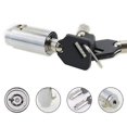thumbnail image 4 of Zinc Alloy Universal Size Key Vending Machine Cylinder Lock Tubular Key Industrial Cabinet Lock Core With 3 Keys, 4 of 5