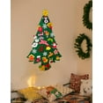 thumbnail image 5 of WIRESTER DIY Felt Christmas Tree Set + 26pcs Detachable Ornaments, Kids Wall Hanging Xmas Gifts for Christmas Decorations - Dog, 5 of 7