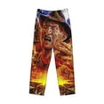 thumbnail image 5 of Freddy Krueger Pajama Pants for Men, Super Soft All over Print Lounge Pants Sleepwear Bottom with Pockets Drawstring, 5 of 8