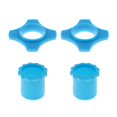 thumbnail image 2 of TISHITA 2 Pcs Mic Slip Holder Roller Microphone and Button Rod Sleeve Blue, 2 of 8