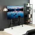 thumbnail image 5 of VIVO Black Rolling Easel Studio TV Floor Stand + Shelf, Fits 49" to 75" Screens, 5 of 8