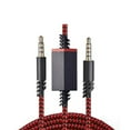 thumbnail image 3 of Yucurem Replacement Headset Cable Inline Mute Cord for Astro A10/a30/a40/a40tr/a50(red), 3 of 10