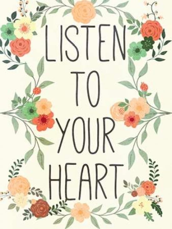 Love Heart II Canvas Art - SD Graphics Studio(22X28)