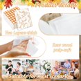 thumbnail image 3 of Whaline 100 Pcs Serviettes en Papier d'Automne Citrouille Feuilles d'Érable à Carreaux Jetables Serviettes de Déjeuner Serviettes de Table pour Fête de Récolte d'Automne Action de Grâce, 3 of 7