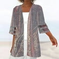 thumbnail image 1 of Nouveaux Hauts pour Femmes 2023 Grande Taille Mode Col Rond Décontracté Manches Longues Chandail Imprimé Hauts Blouse Chemise à Manches Longues pour Femmes, 1 of 5