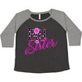 thumbnail image 3 of Inktastic Big Sister with polka dots Women's Plus Size T-Shirt, 3 of 5