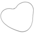 thumbnail image 3 of Fashion Jewelry Stainless Steel Necklaces for Men Women Keel Chain Choker Necklace 3mm, 3 of 5