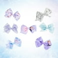 thumbnail image 4 of Frozen 2 Girls 7 Piece Princess Hair Bow Set, 4 of 9