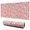 Pink Cow Heart, variant on Long Mouse Pads for Desk,Pink Cow Milk Pattern Desk Mats on Top Of Desks, Desk Mouse Pad Extra Large with 3mm Non-Slip Base and Stitched Edge for Gaming,Office,Work,Home 31.5"x11.8"