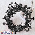 thumbnail image 6 of PMU 25 Ft Star Wire Shiny Garland Black Star - Halloween, Christmas Party, Wedding, Birthday, Festive Home Decoration Ornament Black Star, 6 of 7
