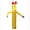 Yellow 10ft, variant on Inflatable Tube Man, Inflatable Advertising Sky Dancer, Wacky Waving Inflatable Tube Guy for Advertising Party Decoration