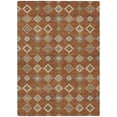 thumbnail image 2 of Addison Rugs Chantille Indoor/Outdoor Transitional Diamond Paprika Machine Washable Rectangle Rug, 10' x 14', 2 of 8