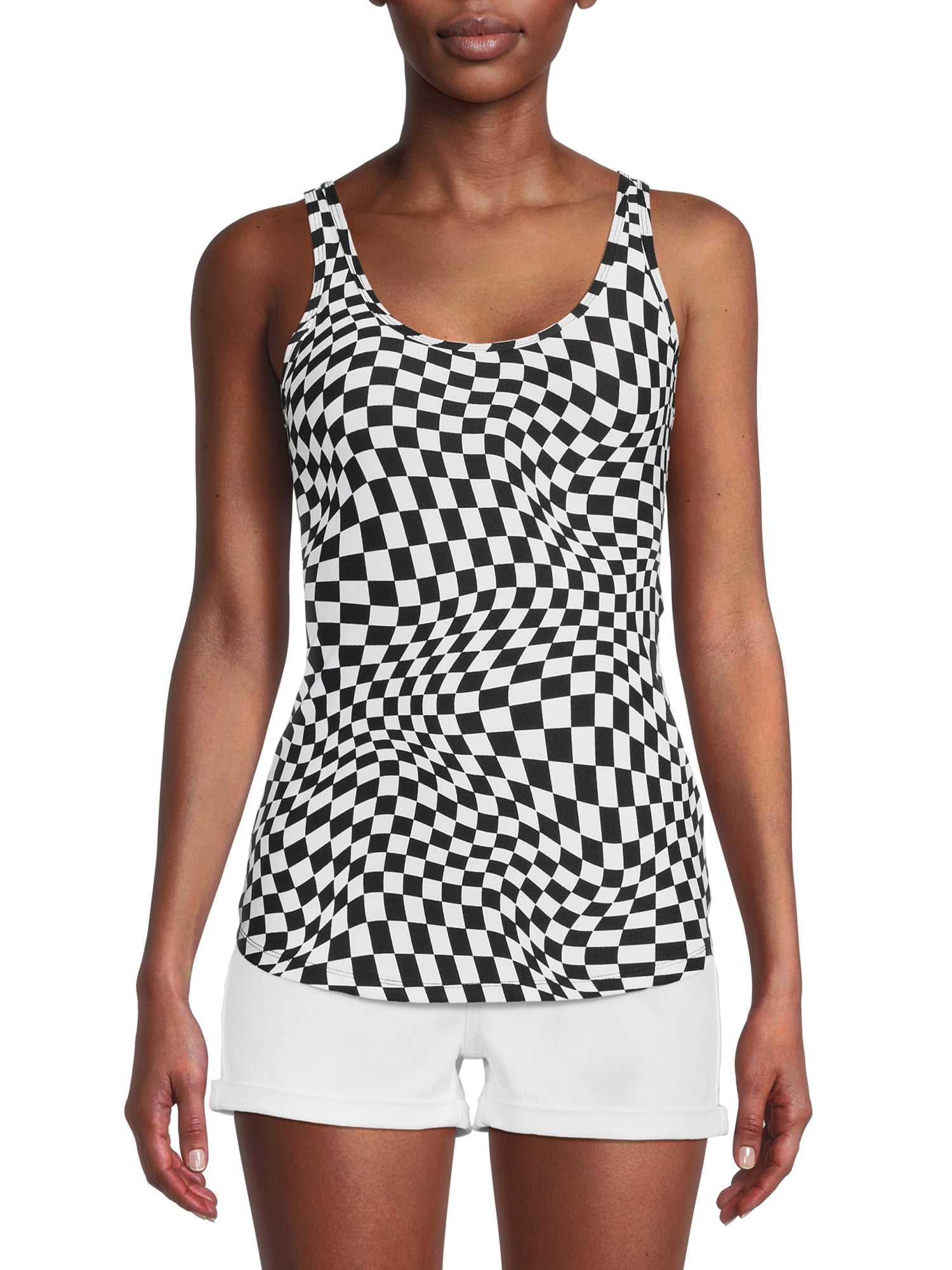 No Boundaries Juniors Scoop Neck Tank Top 3-Pack