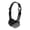 Black, variant on YAHHU 3.5mm Wired Over-ear Headphones, Foldable Sports Headset Portable Music Earphones for Kids MP4 MP3 Smartphones Laptop, Adjustable Headband Stereo Sound Field and Great Noise Isolation, Black