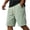13#Mint Green, variant on Men's Corduroy Shorts Loose Fit Ribbed Texture Casual Summer Beach Shorts Elastic Waist Drawstring Pockets Streetwear Lounge Shorts Navy L