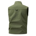 thumbnail image 2 of ZIXKCGDSE Men's Lightweight Vest Casual Outerwear Sleeveless Jacket with Zipper Pockets Size S, 2 of 4