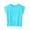 Sky Blue, variant on Hurxie Womens Cap Sleeve T Shirts Crewneck Loose Fit Crop Tops Summer Casual Tee Fashion Trendy Clothes Army Green,5XL