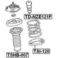 thumbnail image 2 of Febest FRONT SHOCK ABSORBER JOUNCE BUMPER # TD-NZE121F OEM 48331-12200, 2 of 2