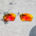 thumbnail image 3 of Walleva Fire Red Polarized Replacement Lenses for Oakley Half Jacket 2.0 XL OO9154 Sunglasses, 3 of 7