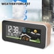 thumbnail image 3 of Reloj De Pronóstico Del Tiempo, Termómetro Meteorológico Digital, Sensor De Temperatura Y Humedad, Retroiluminación Ajustable Para Exteriores, 3 of 7