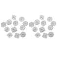 thumbnail image 2 of 24 piezas de rhinestones de cristal broche pin de decoración de diamantes de imitación suministros de ramas, 2 of 4