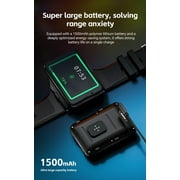 Smart Watch for Men, 4G Smartwatch for Android and iOS 2.88 Inch Touch Screen Android 11 OS 64GB Activity Tracker with Face Unlock Dual Cameras WiFi GPS Detachable Band (Black, 64G)