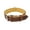 Brown, variant on Riparo Genuine Leather Padded Dog Heavy Duty K-9 Adjustable Pet Collar for Medium, Large and Extra Large Dogs