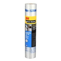 3M Advanced Masking Film - Static Cling, Flake Resistant - 1 Roll, 48 in x 180 ft