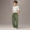 thumbnail image 2 of LNMQLPDBS Girls Pants Size 14-16 Boys Green Pants 16 Boys Pants Boys Lounge Pants Dance Clothes Teenage Boy Clothes Toddler Summer Clothes Kids Clothing Basketball Clothes, 2 of 8