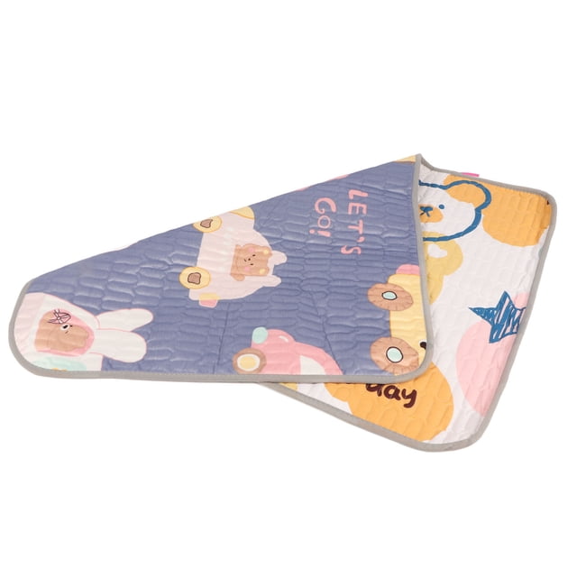 Urine Pads, Skin Friendly Waterproof Breathable Water Absorption Bed Pads Washable Comfort for Strollers