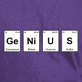 thumbnail image 3 of CafePress - Genius Periodic Table Dark T Shirt - Men's Classic Graphic Cotton T-Shirt, 3 of 4