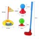 thumbnail image 4 of Toddler Golf Clubs Set Plastic Golf Cart Toy Golf Practice Sets, 4 of 5