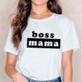 thumbnail image 3 of Camiseta con estampado divertido de flores y dinosaurios para mujer, ropa de tendencia, para madres y mujeres, 2021, 3 of 5