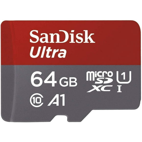 Tarjeta de memoria SanDisk Ultra Plus 64 GB 130MBS SanDisk Tarjeta de memoria SDXC V10