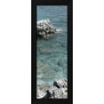 thumbnail image 2 of Sheldon Lewis 11x24 Black Modern Wood Framed Wall Art Titled - Hidden Paradise 2, 2 of 6