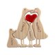 thumbnail image 1 of CAIROYAR Rompecabezas de patos de madera personalizado, con 3-6 nombres de familia, regalos personalizados para mamá abuela, regalos de rompecabezas familiares de patos de madera, para cumpleaños, Nav, 1 of 7