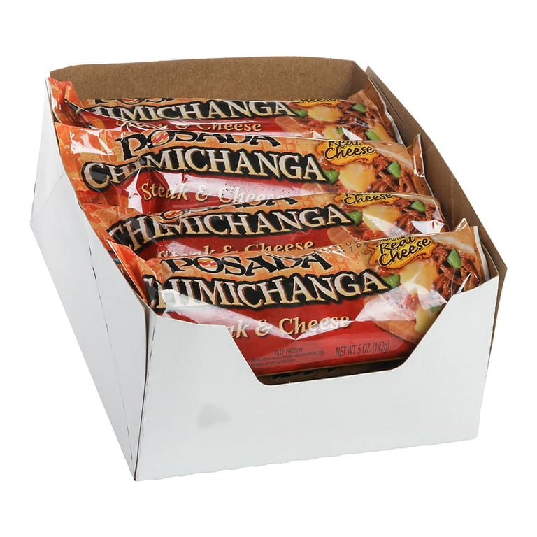 Windsor Posada 5 Ounce Shredded Beef Chimichanga, Pack of 24