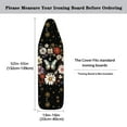 thumbnail image 5 of HELLHERO Floral Butterfly Ironing Board Cover, 15 x 54 Heavy Duty Iron Board Covers Standard Size Padding Decorative Covers for Most Iron Boards Ironing Pad Cover, 5 of 5