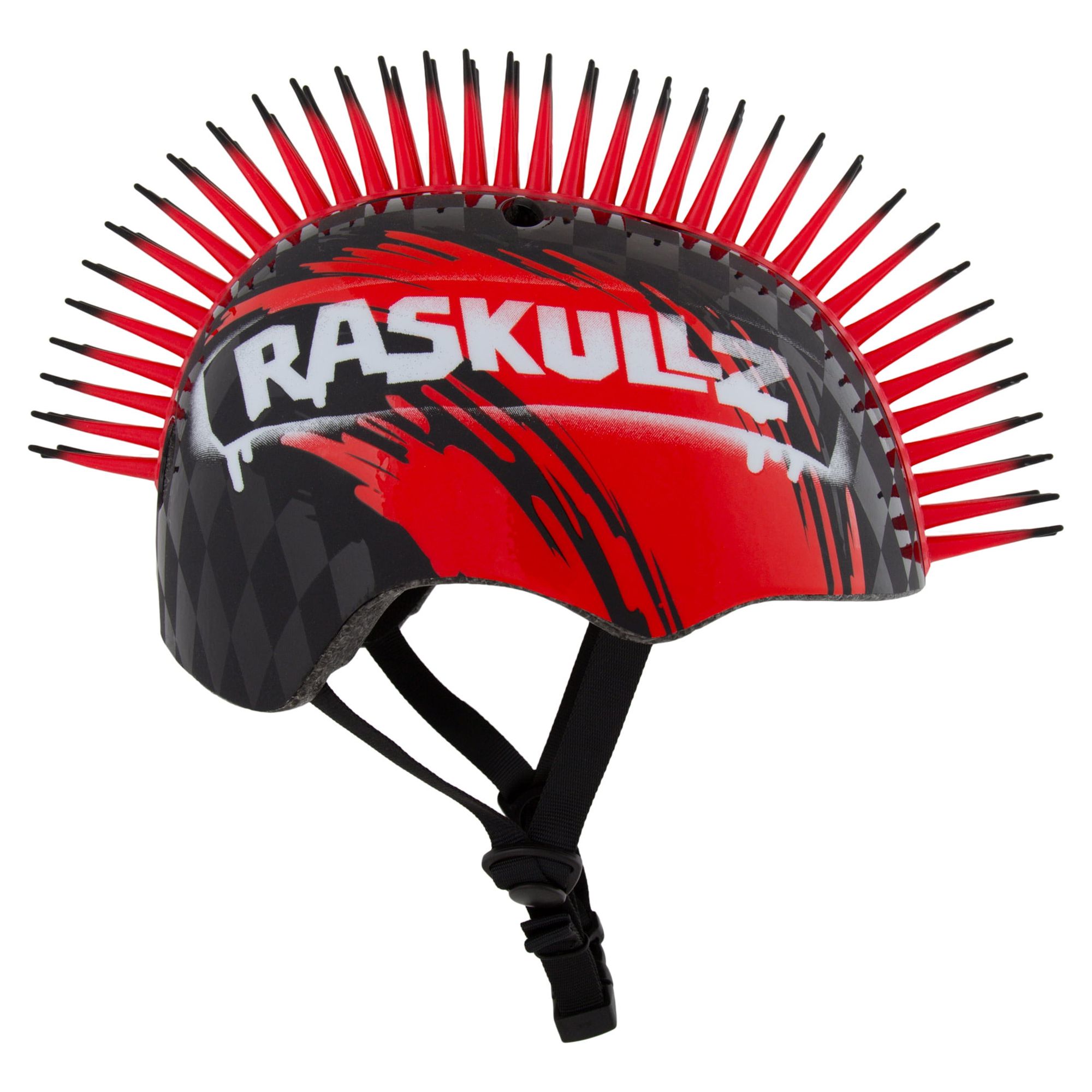 Raskullz Hawk Mohawk Child Bike Helmet, Black photo 4