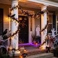 thumbnail image 6 of Dxssxc Halloween Glowing Artificial Rattan Decor 70in with LED String Lights, for Home Fireplace Stairs Wall Door Window Festival Decor, 6 of 6