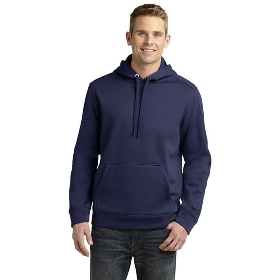 Sport-Tek Repel Hooded Pullover-L (True Navy)