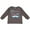 Charcoal Grey, variant on Inktastic Big Sister to a Little Mr Girls Long Sleeve Toddler T-Shirt