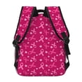 thumbnail image 4 of Disketp Breast Cancer Awareness6 Mochila Estampada para Hombre y Mujer – Mochila Ligera Clásica con Múltiples Bolsillos para Universidad, Trabajo y Viajes-One Size, 4 of 5