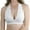 White, variant on ToBeInStyle Women's Floral Galloon Lace Halter Bralette