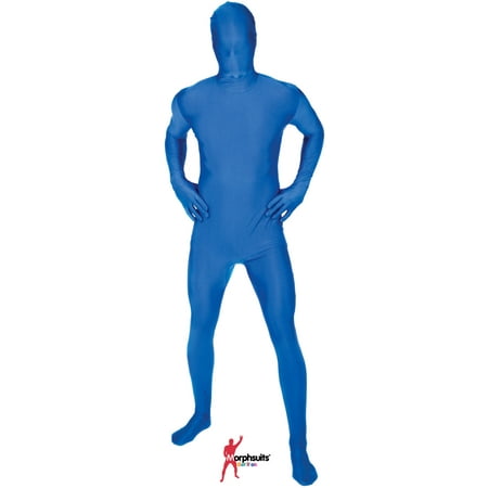 Original Morphsuits Blue Adult Suit Solid Morphsuit Bodysuit