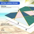 thumbnail image 2 of Manta de pícnic impermeable plegable DanCoom, 203 x 203 cm, 2 of 7